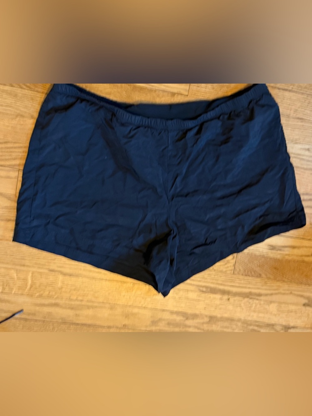 Lands’ End Women’s Plus 20W Black Swim Shorts Bikini Bottoms Modest Coverage